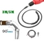 【🌞BH 6 tháng】Dây thông tắc cống, thông bồn cầu lò xo INOX siêu bền từ 10m lắp cùng máy khoan đã có đầu nối