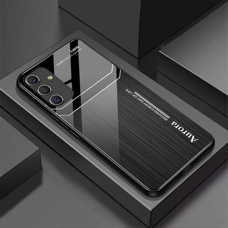 Ốp Lưng SAMSUNG A04S, A05S Mặt Lưng Kính Cường Lực Sáng Bóng