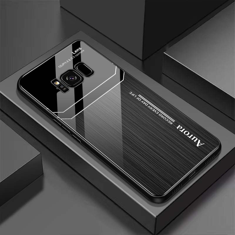 Ốp Lưng SAMSUNG S8, S8+ Mặt Lưng Kính Cường Lực Sáng Bóng