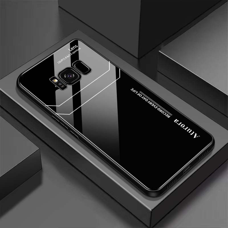 Ốp Lưng SAMSUNG S8, S8+ Mặt Lưng Kính Cường Lực Sáng Bóng