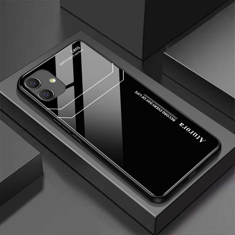 Ốp Lưng SAMSUNG A04, A05, A06, A06 5G Mặt Lưng Kính Cường Lực Sáng Bóng
