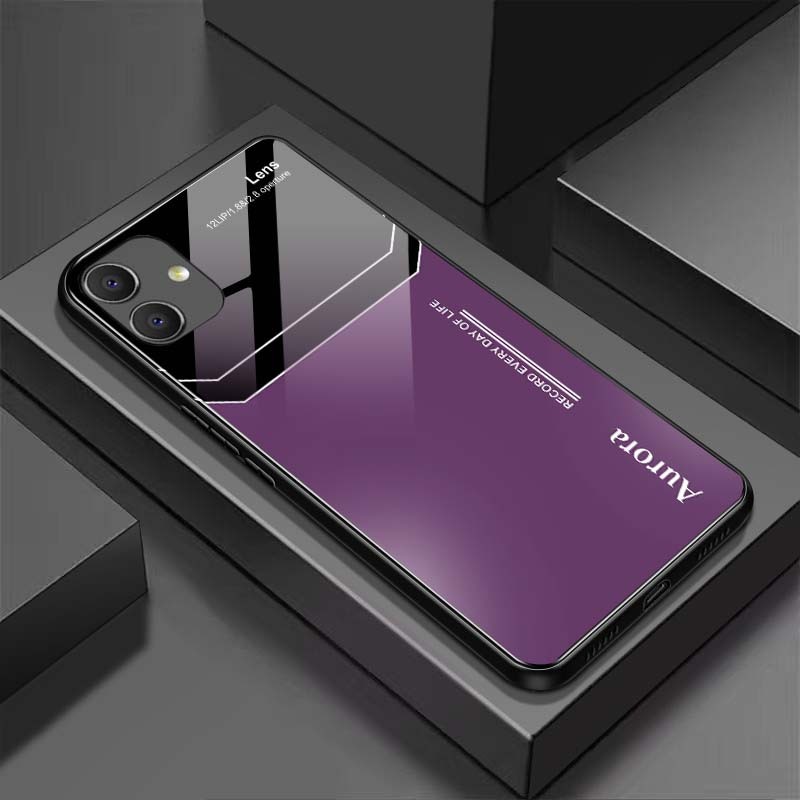 Ốp Lưng SAMSUNG A04, A05, A06, A06 5G Mặt Lưng Kính Cường Lực Sáng Bóng