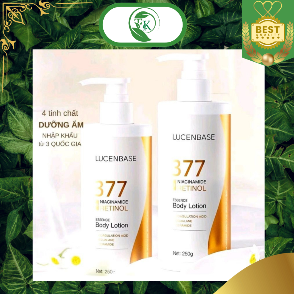 [Giao Ngay] Sữa dưỡng thể làm mềm mịn trắng da body Niacinamide Retinol ...
