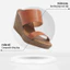 Dép đế xuồng nữ cao gót 8cm KOSU 92972 quai ngang siêu nhẹ made in Japan