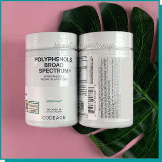 TPBVSK Viên Uống Bảo Vệ Sức Khỏe Codeage Polyphenols Broad Spectrum, hộp120 viên