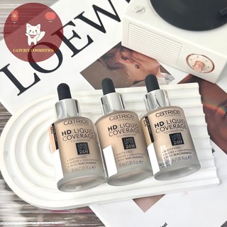 [CATRICE] Kem Nền CATRICE Dạng Lỏng Kiềm Dầu HD Liquid Coverage Foundation