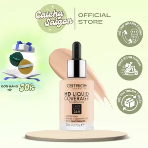 Kem Nền CATRICE Dạng Lỏng Kiềm Dầu HD Liquid Coverage Foundation