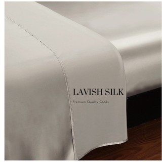 (Deal Hời) Ga giuòng drap lẻ Lụa LS Lavish silk Hàng loại 1 cao cấp mát lạnh_Bạc Kim