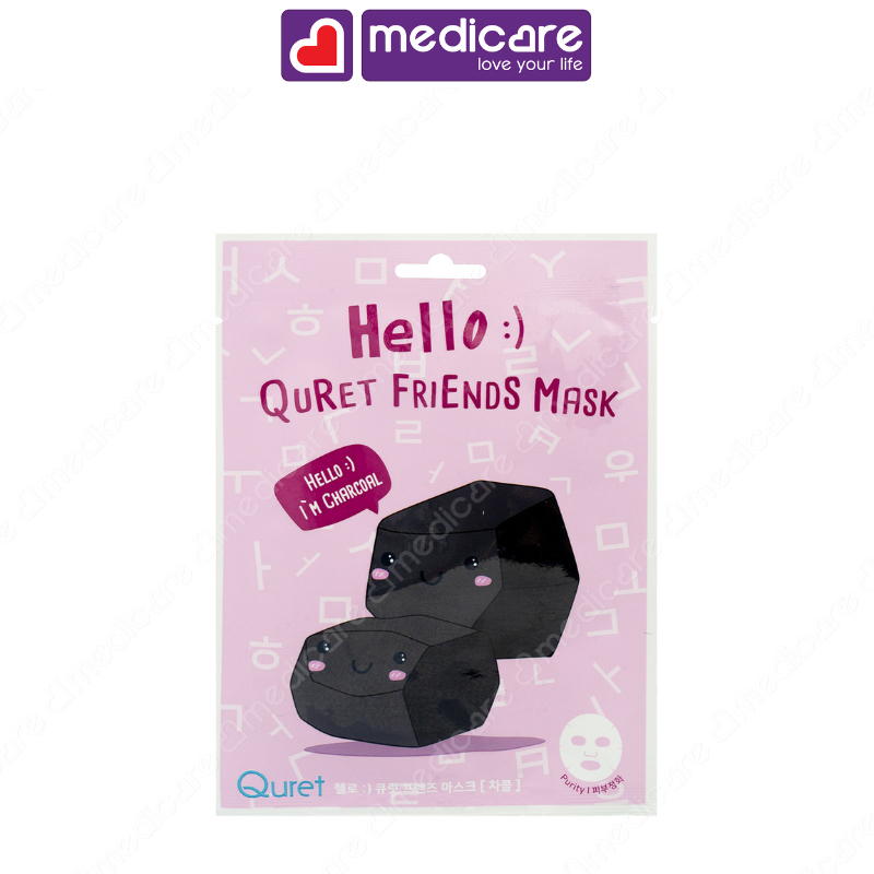 Mặt nạ QURET hello dưỡng ẩm 25g
