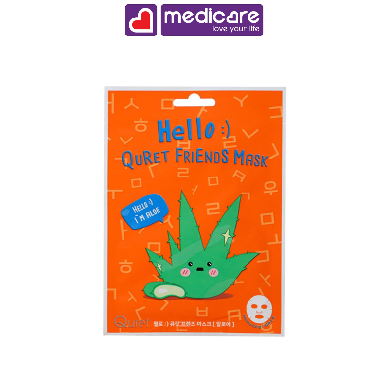 Mặt nạ QURET hello dưỡng ẩm 25g