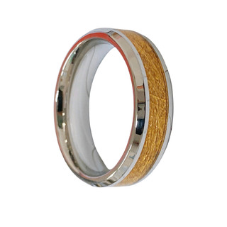 Nhẫn cặp đôi LAMY Meteorite Edge Ring Gold 8391