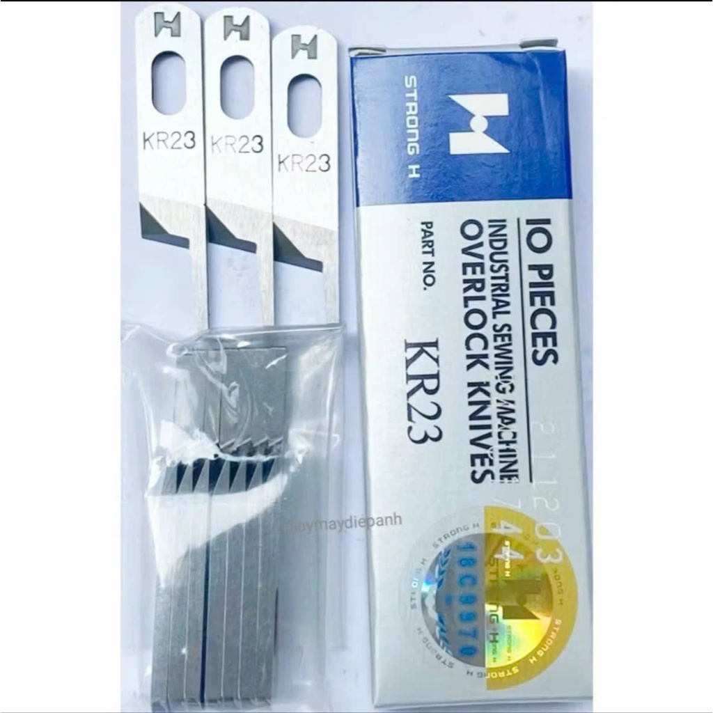 Dao Dưới KR35 StrongH, Dao Trên KR23 StrongH - Máy Vắt Sổ Công Nghiệp