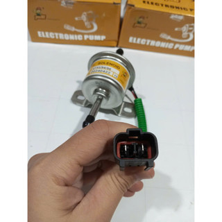 Bơm dầu DIESEL,Bơm nhiên liệu áp suất thấp 12V/24V vỏ vàng.