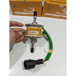 Bơm dầu DIESEL,Bơm nhiên liệu áp suất thấp 12V/24V vỏ vàng.
