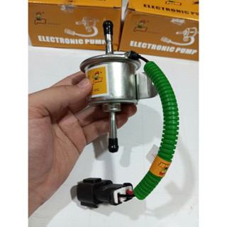 Bơm dầu DIESEL,Bơm nhiên liệu áp suất thấp 12V/24V vỏ vàng.