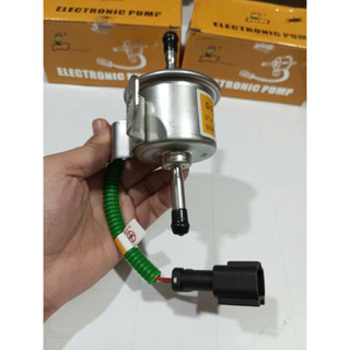 Bơm dầu DIESEL,Bơm nhiên liệu áp suất thấp 12V/24V vỏ vàng.