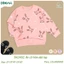Áo Cổ Tròn Dài Tay Cotton Dokma Bé Gái DA2402 DA3085