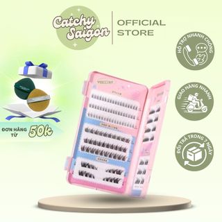 [VEECCI] Set Lông Mi Giả VEECCI, Mi Cụm Anime Tách Sợi, Trang điểm tự nhiên