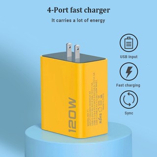 SALE HOT Bộ sạc nhanh GAN 120W PD USB TypeC Sạc nhanh Bộ chuyển đổi (phukienmk10)
