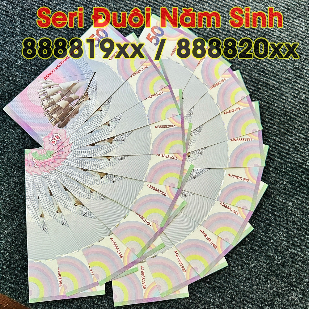 ⭐XÃ KHO⭐ [Năm Sinh 19xx 20xx] Tiền Kỷ Niệm Thuận Buồm Xuôi Gió Macao sưu tầm, biếu tặng, lì xì độc đáo