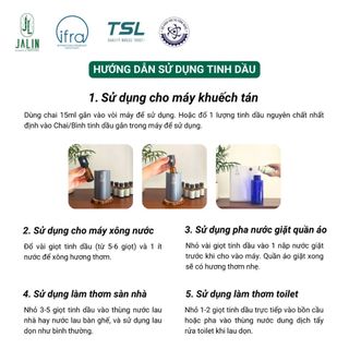 Tinh Dầu Nước Hoa Thơm Phòng JALIN The Harmonist 3 Tầng Hương Giúp Thư Giãn - Dung tích 15ml/50ml/110ml