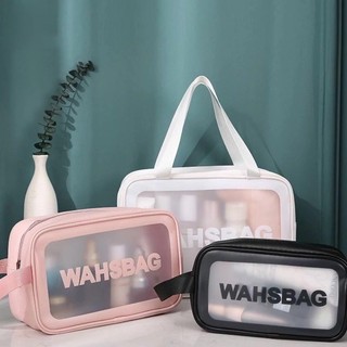 Túi đựng mỹ phẩm du lịch CSHome đựng đồ trang điểm sang trọng tiện dụng Washbag trong suốt chống thấm nước tiện dụg HL8