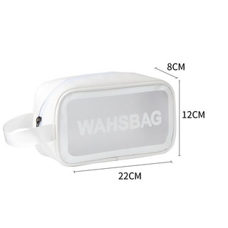 Túi đựng mỹ phẩm du lịch CSHome đựng đồ trang điểm sang trọng tiện dụng Washbag trong suốt chống thấm nước tiện dụg HL8