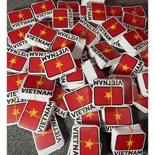 100 Sticker cờ việt nam, hình dán lá cờ việt nam. | Shopee Việt Nam
