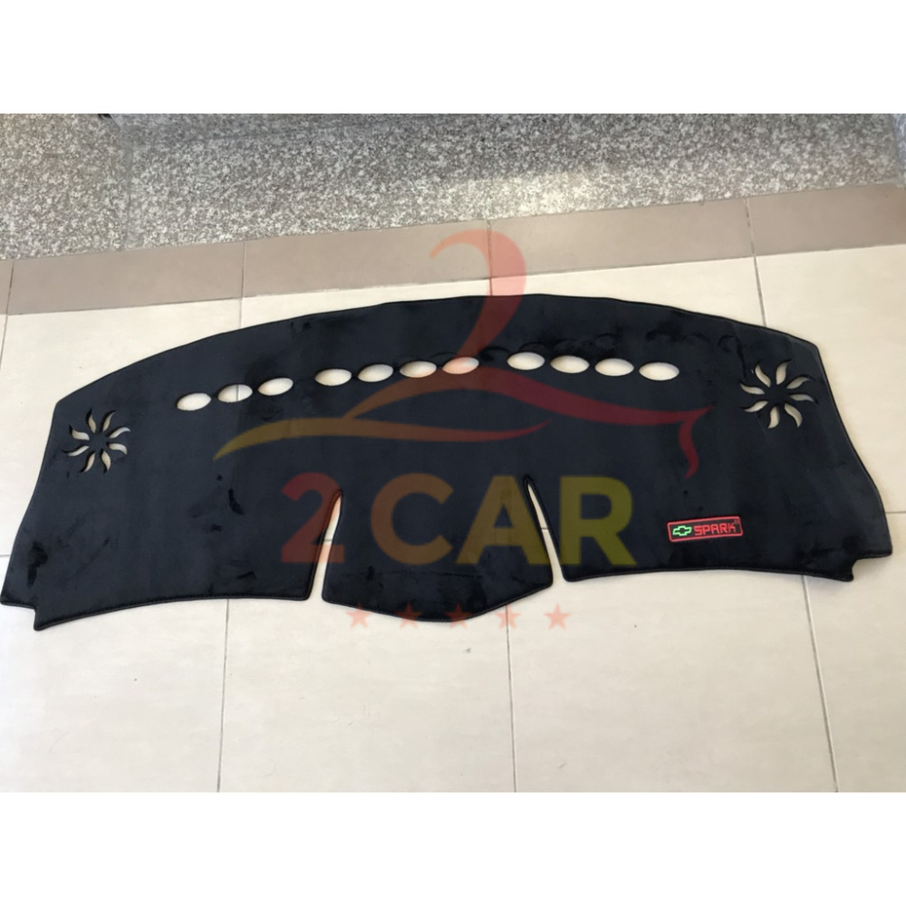 Thảm taplo nhung xe Chevrolet Spark đời  2008- 2009 2010 2011 2012 -Hàng lông cừu 3 lớp chống trượt, chống nắng hiệu quả