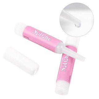 NANTY 1/3/5/10 Keo dán móng mini nail box keo dán móng giả loại tuýp nhỏ 2g Keo dán Nailbox, keo dán tại nhà