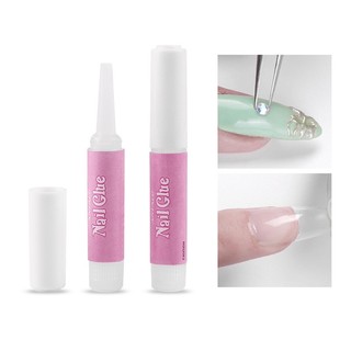 NANTY 1/3/5/10 Keo dán móng mini nail box keo dán móng giả loại tuýp nhỏ 2g Keo dán Nailbox, keo dán tại nhà