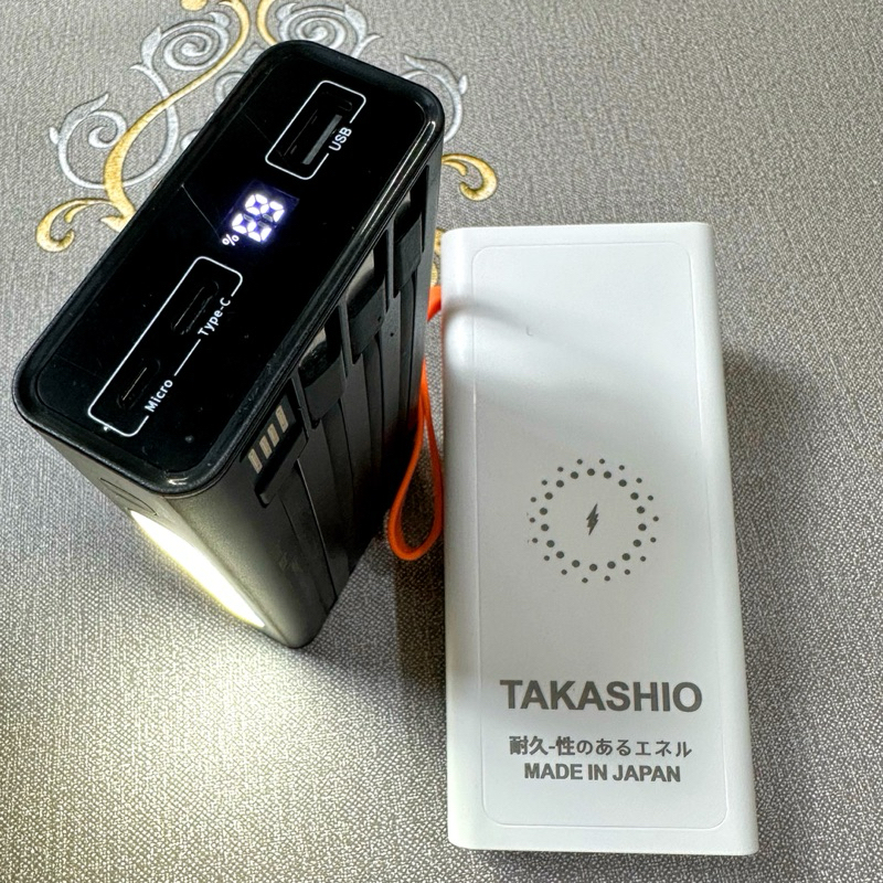 [HOT] Sạc dự phòng không dây TAKASHIO Japan 50000mAh dung lượng cao, sạc nhanh