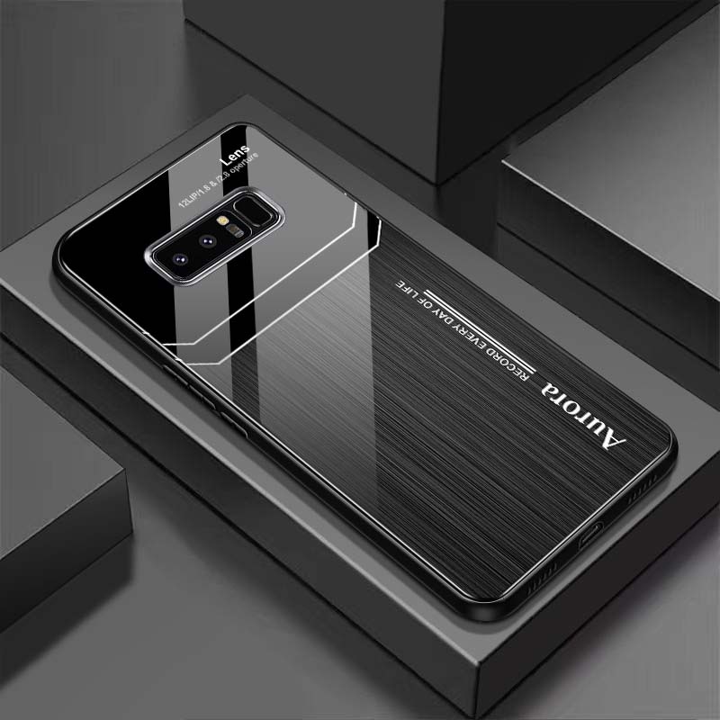 Ốp Lưng SAMSUNG GALAXY NOTE 8 Mặt Lưng Kính Cường Lực Sáng Bóng