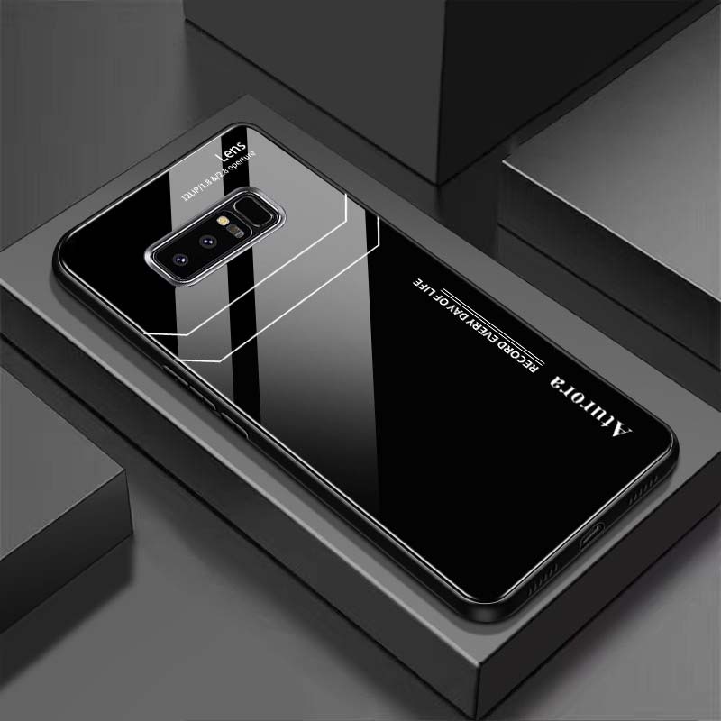 Ốp Lưng SAMSUNG GALAXY NOTE 8 Mặt Lưng Kính Cường Lực Sáng Bóng