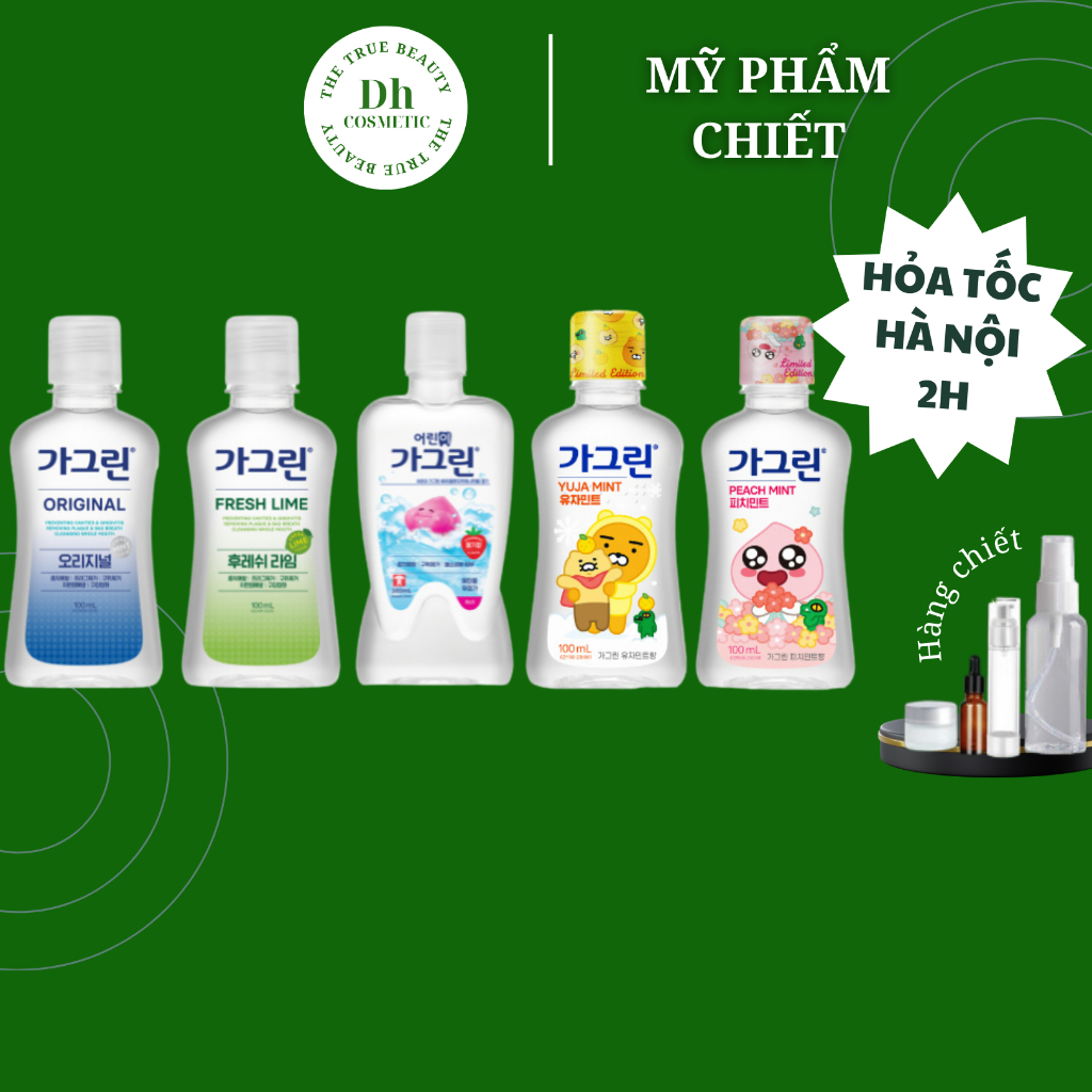 Nước Súc Miệng Garglin Fresh Lime 10ml/100ml Hàn Quốc | Shopee Việt Nam