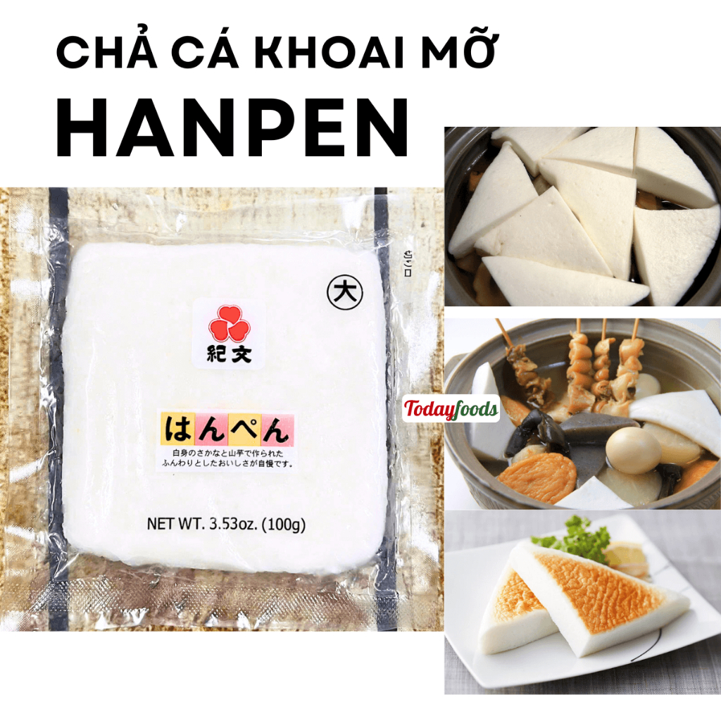Chả Cá Khoai Mỡ HANPEN (Kibun) 100G [Đông Lạnh] [Chả Cá Nhật] | Shopee ...