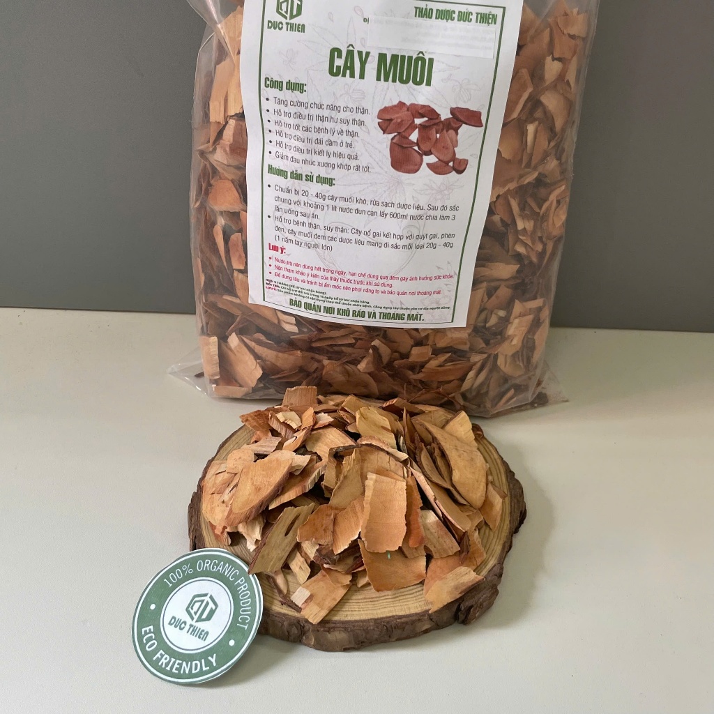 500g Cây Muối Khô Loại 1 Đức Thiện (Khô, Sạch, Thơm) - Hỗ Trợ Suy Thận, Thận Yếu, Thận Hư