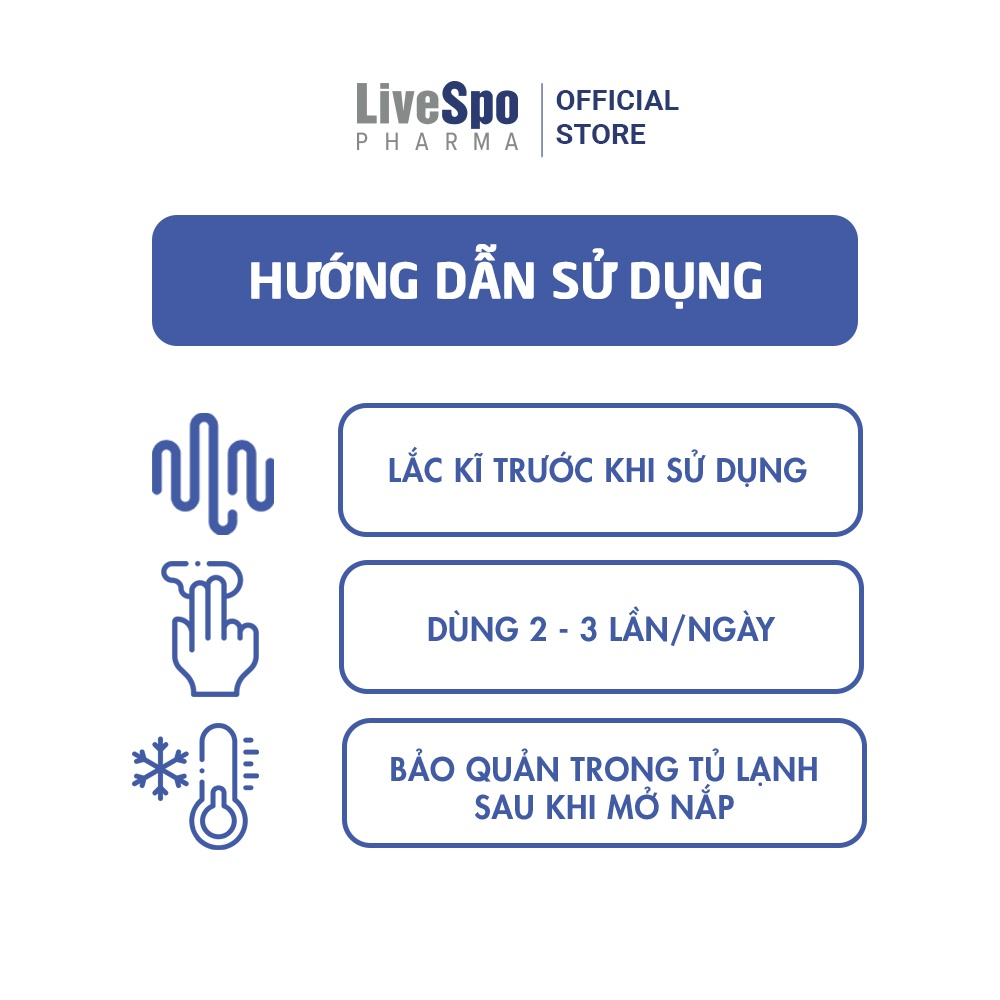 Ảnh Men vi sinh LiveSpo Clausy - Giảm rối loạn tiêu hóa cho người uống kháng sinh hộp 10 ống x 5ml 4