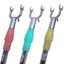 Cây phơi quần áo bằng inox kéo dài 1,5M, Cây gậy lấy đồ trên cao có thể kéo dài xếp gọn