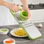 Bộ nạo rau củ quả 5 lưỡi dao kèm tay cầm