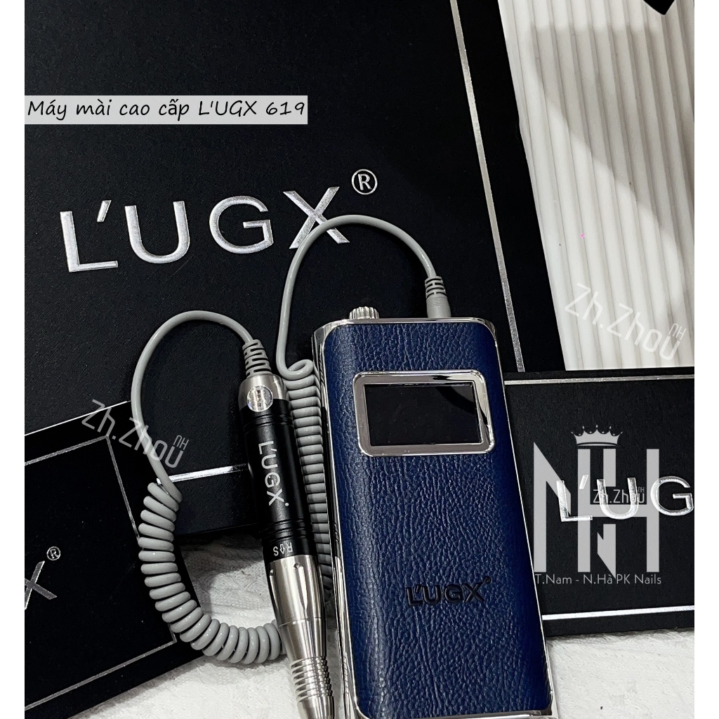 máy mài tích điện lugx 619 cao cấp, máy mài móng tích điện bảo hành 6 tháng, máy mài nail chính hãng