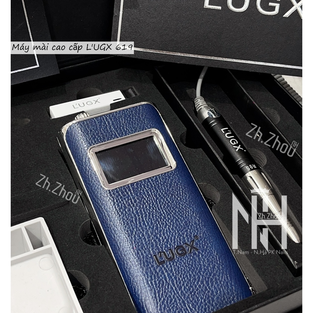máy mài tích điện lugx 619 cao cấp, máy mài móng tích điện bảo hành 6 tháng, máy mài nail chính hãng