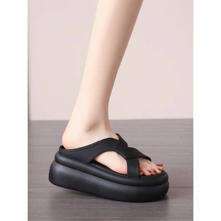 DÉP QUAI XOẮN NÂNG ĐẾ 6CM DA XỊN CAO CẤP nn1 YSHG Jhaf2 2