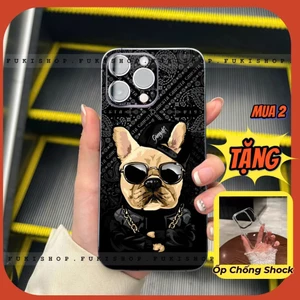 Miếng dán lưng Mặt Sau / Ốp Lưng Mẫu Chó Bull Gangster FULL VIỀN Dành Cho 15 pro max 14 pro max 13 pro max - Fukishop