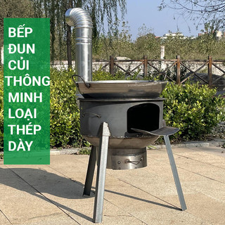 Bếp củi thông minh không khói bằng thép chịu nhiệt chất lượng cao