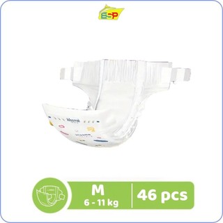 (XẢ KHO)Bỉm/ tã dán trẻ em Kissme Premium,siêu mỏng thoáng khí thấm hút tốt (Size S54/M46) - 23h.shop