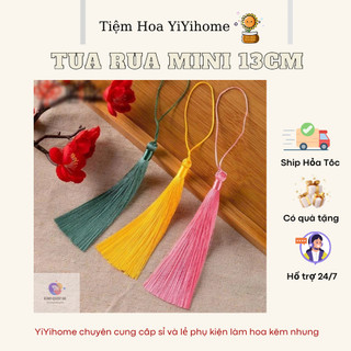 [ MÀU NGẪU NHIÊN] Dây Tua Rua 13Cm, Dây Tuyến Đơn Giản Trang Trí Lồng Đèn Handmade YiYihome