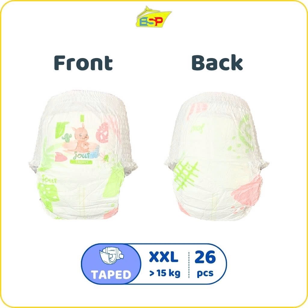 Bỉm/Tã quần Jolli siêu mỏng thoáng khí cho bé, size M-XXL, thấm hút tốt, dịu da - 23HShopPremium