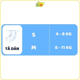 Bỉm/ tã dán trẻ em sơ sinh Pengin size NB/S/M 50 miếng - 23h.shop