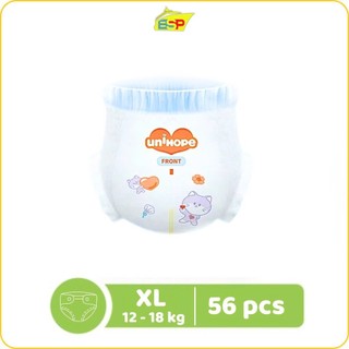 Bỉm/Tã dán/quần trẻ em UNIHOPE chất cotton mềm mại, thấm hút, lưng chun siêu co giãn - 23h.shop